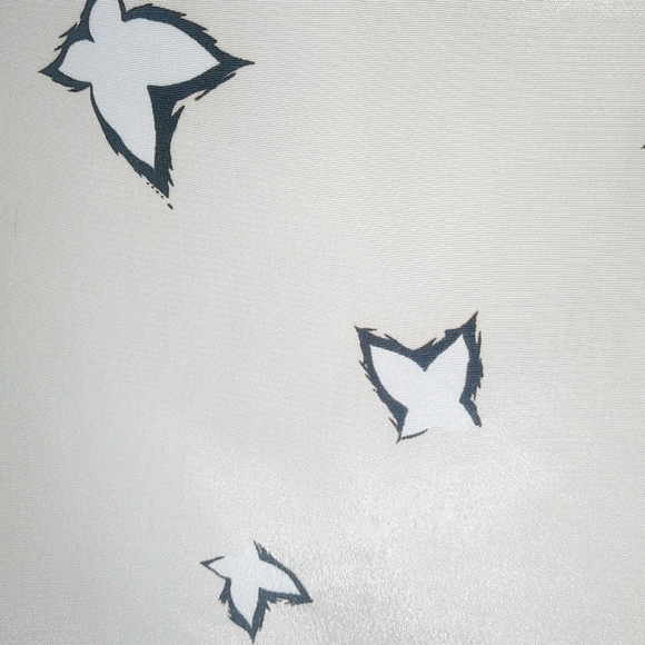 West Bay 22W Cotton Blossom Patterned Skirt in Beige Brown Plus Workwear - Picture 3 of 11